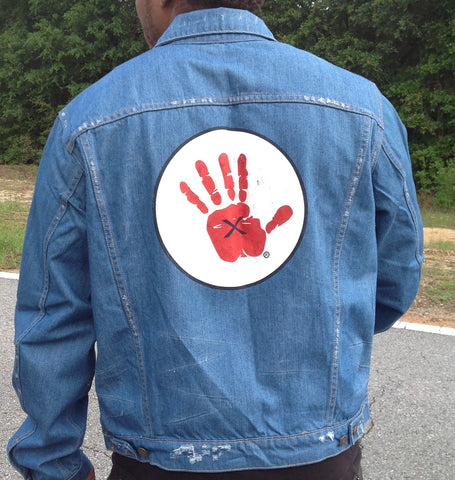 D. C.K Washed Denim Jacket